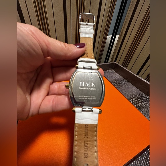 Two tone Sub-Dial watch by Saks Fifth Avenue - Picture 7 of 12